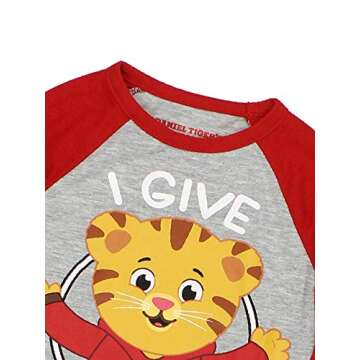 Daniel Tiger Boy's Long Sleeve Tee (Toddler)