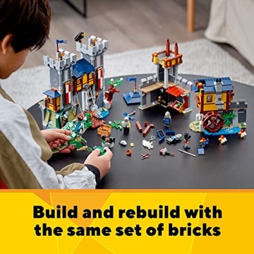 Explore LEGO Creator 3-in-1 Medieval Castle - Build & Play