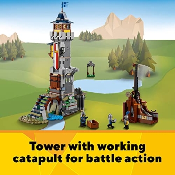 Explore LEGO Creator 3-in-1 Medieval Castle - Build & Play
