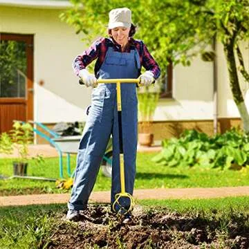 Altdorff Manual Twist Tiller for Gardening, Garden Claw Hand Tiller, Steel Cultivator Tiller Lawn Aerator Soli Lossener for Gardening Bed and Plant Box