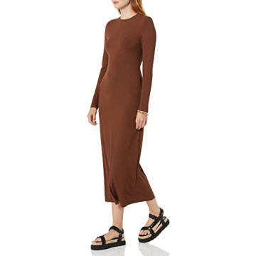 Amazon Essentials Open Back Long Sleeve Dress for Women