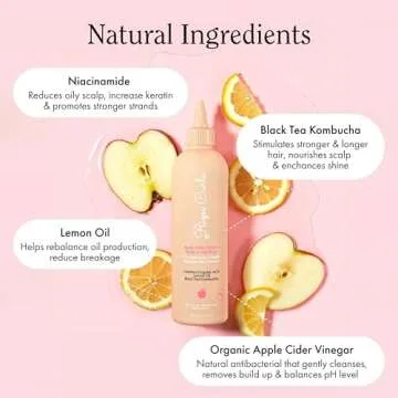 Rizos Curls Apple Cider Vinegar Hair Rinse - Detox & Shine