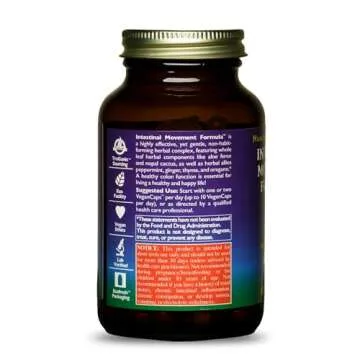 Intestinal Movement Formula - Herbal Natural Laxative Capsules