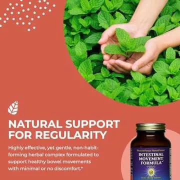 Intestinal Movement Formula - Herbal Natural Laxative Capsules