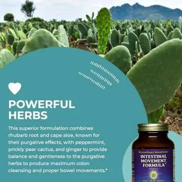 Intestinal Movement Formula - Herbal Natural Laxative Capsules