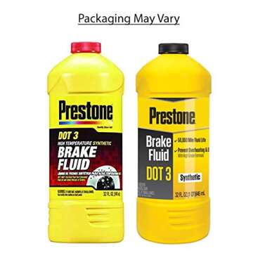 Prestone AS401 DOT 3 Synthetic Brake Fluid - 32 oz.