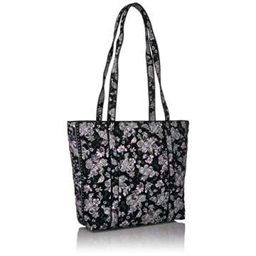 Vera Bradley Women's Cotton Small Vera Tote Bag, Holland Garden, One Size