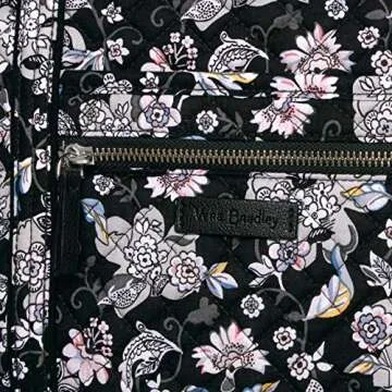 Vera Bradley Women's Cotton Small Vera Tote Bag, Holland Garden, One Size