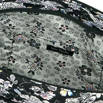 Vera Bradley Women's Cotton Small Vera Tote Bag, Holland Garden, One Size