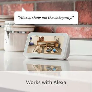 Ring Indoor Cam (1st Gen), Compact Plug-In HD security camera with two-way talk, Works with Alexa - Black