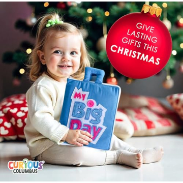 Curious Columbus Quiet Book for Toddlers - Engaging & Educational Activity Book