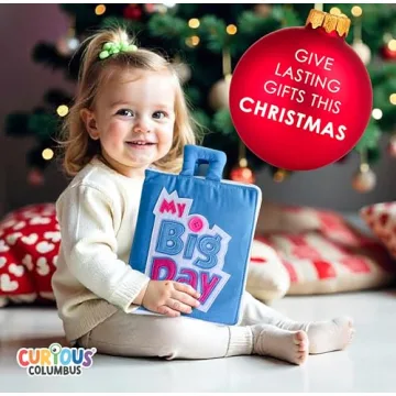 Curious Columbus Quiet Book for Toddlers - Engaging & Educational Activity Book