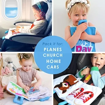 Curious Columbus Quiet Book for Toddlers - Engaging & Educational Activity Book