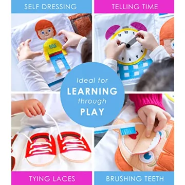 Curious Columbus Quiet Book for Toddlers - Engaging & Educational Activity Book