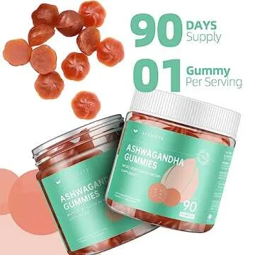 AFXMate Ashwagandha Gummies for Women, Vegan Supplement