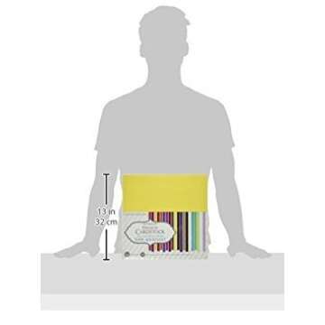 Darice Premium Cardstock 100 Sheets Value Pack Multicolor