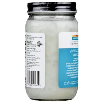 Spectrum Coconut Oil Organic Unrefined 14 Oz for Versatility
