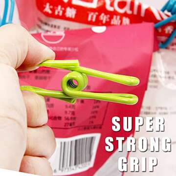 FymuSing 36pcs Multi-Purpose Bag Clips for Home & Office