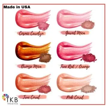 Vibrant TKB Valentine Pigment Collection for DIY Beauty