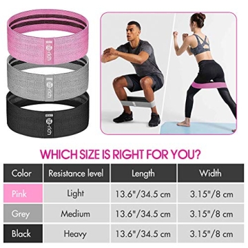 Te-Rich Resistance Loop Bands for Home Workouts