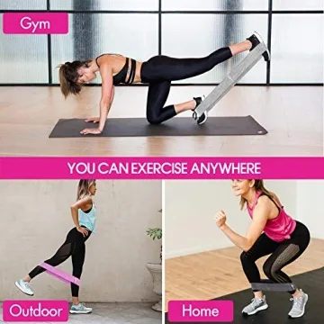 Te-Rich Resistance Loop Bands for Home Workouts