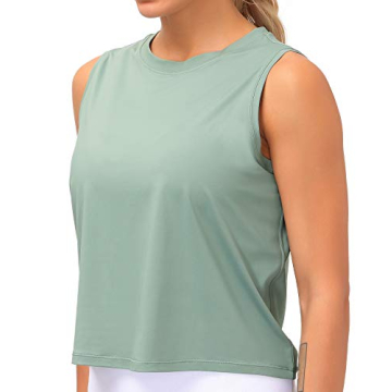 Dragon Fit Sleeveless Yoga Crop Top for Women
