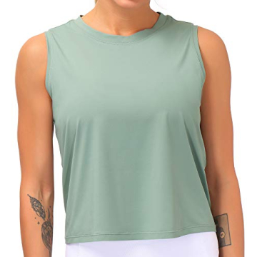Dragon Fit Sleeveless Yoga Crop Top for Women