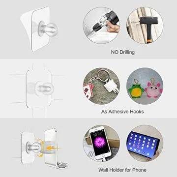 Versatile Wall Phone Holder for Hands-Free Convenience