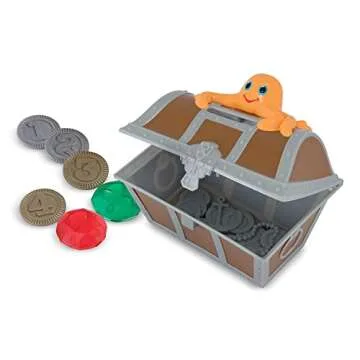 Melissa & Doug Sunny Patch Undersea Treasure Hunt Pool Game With Floating Chest and 6 Treasure Pieces