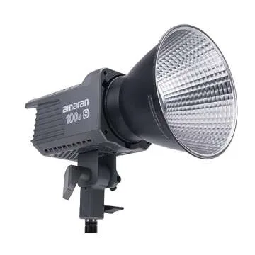 Amaran 100d S COB Video Light 100W Daylight Led Photography Lighting with App Control for Photography,Filmmaking,Interviews,Live Streaming