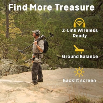 Garrett AT Max Metal Detector with Wireless Headphones and Accessories