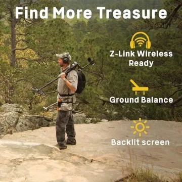 Garrett AT Max Metal Detector with Wireless Headphones and Accessories