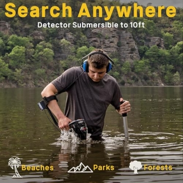 Garrett AT Max Metal Detector with Wireless Headphones and Accessories