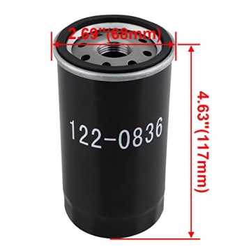 HUSWELL Oil Filter & Air Filter Kit for Cummins Onan RV