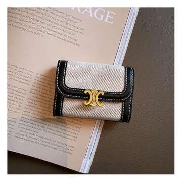 Dsadrwq 1PCS Credit Card Holder for Women, slim Rfid Blocking Card Holder business Card Holder Case Security Travel Small Wallet (white)