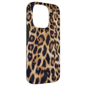 Stylish iPhone 14 Pro Leopard GIRL Print Case for Protection