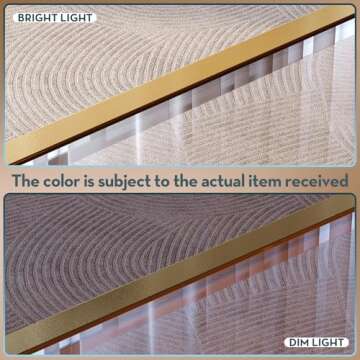 SAYGOER Gold Coffee Table Glass Modern Coffee Tables for Small Space Simple Square Center Table for Living Room Home Office 26.7 x 26.7 x 17.7, Easy Assembly