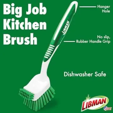 Libman Heavy Duty Scrub Brush Kit for Efficient Cleaning