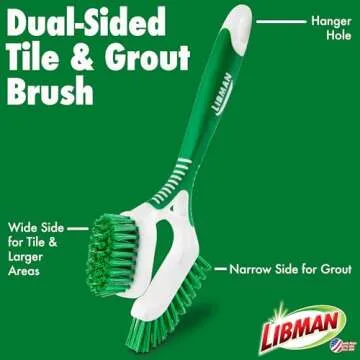 Libman Heavy Duty Scrub Brush Kit for Efficient Cleaning