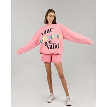 Mayfair Group Women's Emotions Are Valid Sweatshirt