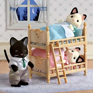 Calico Critters Black Cat Family for Imaginative Play and Collecting
