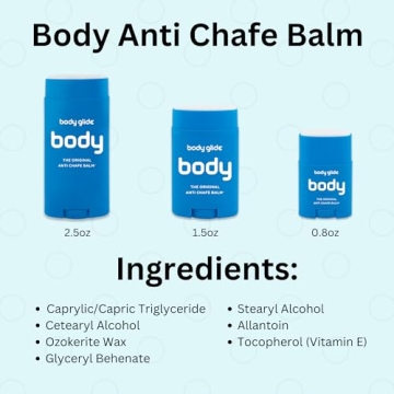 Body Glide Anti Chafe Balm - Prevent Skin Irritation & Chafing