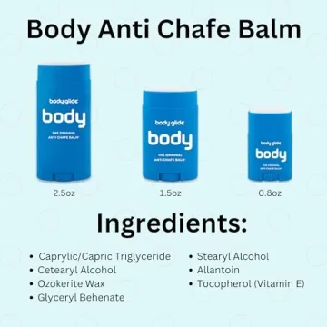 Body Glide Anti Chafe Balm - Prevent Skin Irritation & Chafing