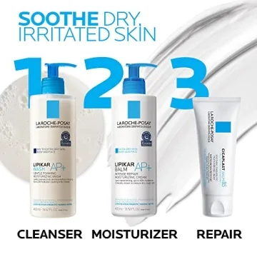 La Roche-Posay Cicaplast Balm B5, Healing Ointment and Soothing Therapeutic Multi Purpose Cream for Dry & Irritated Skin, Body and Hand Balm, Baby Safe, Fragrance Free