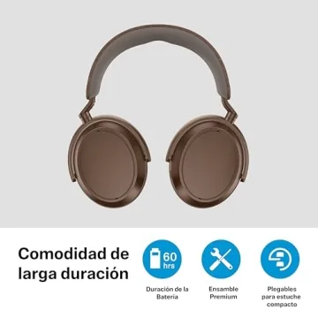 Sennheiser Momentum 4 Wireless Noise Cancelling Headphones - Bluetooth Headset for Crystal-Clear Cal...