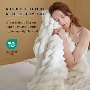 Bedsure Twin Blanket for Bed - Super Soft Cozy Blankets for Women, Cute Small Fleece Throws for Girl...