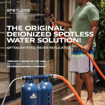 Simple Chuck Deionizer for Spotless Vehicle Cleaning