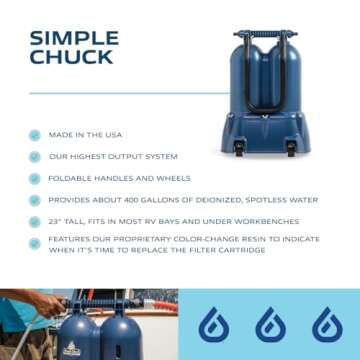 Simple Chuck Deionizer for Spotless Vehicle Cleaning