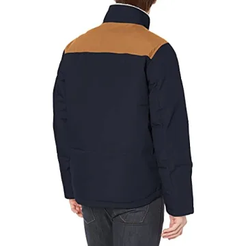 Levi's Quilted Puffer Jacket with Sherpa Collar