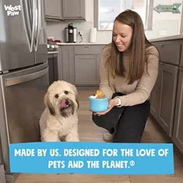 West Paw Toppl Interactive Dog Puzzle Toy for Fun Playtime